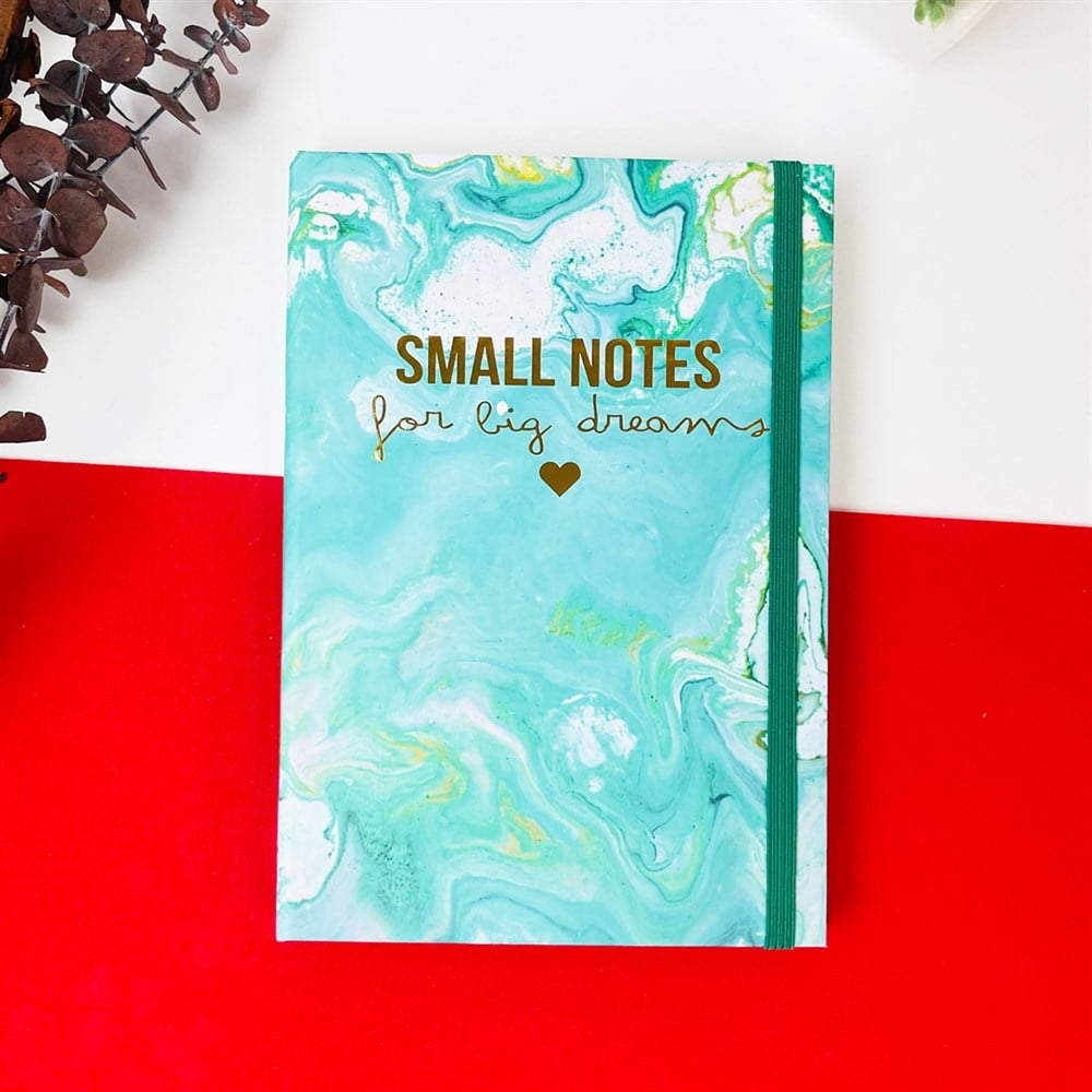 Small Notes Tasarımlı Lastikli Defter