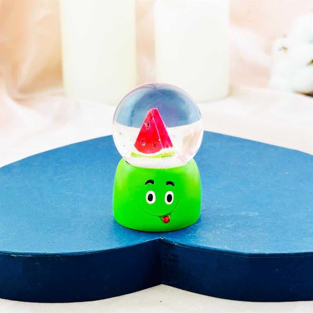 Tatlı Meyve  Mini Işıklı Kar Küresi