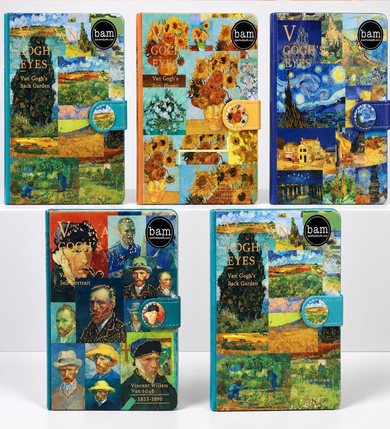 Van Gogh A5 80 Yaprak Defter x12