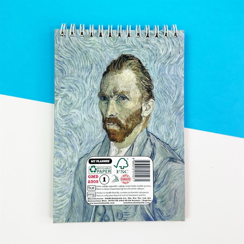 Van gogh Spiralli Defter