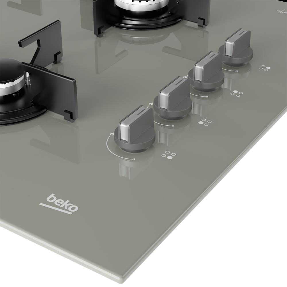 Beko BOCD T 6510 EG Gri Cam Ankastre Ocak
