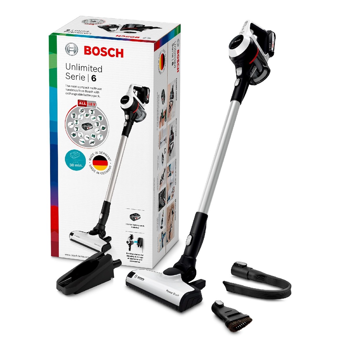 Bosch BCS61113 Şarjlı Dik Süpürge