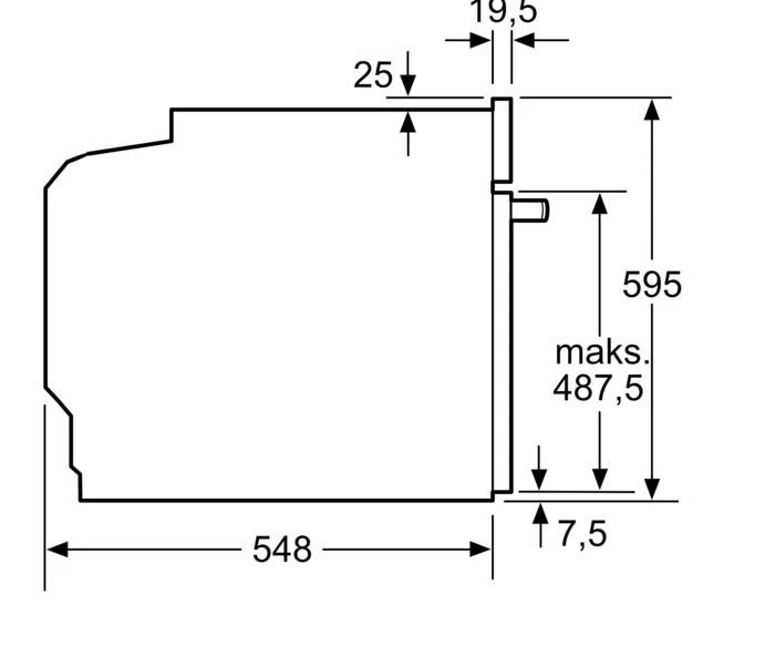 Bosch HUA717BN0T Ankastre Fırın