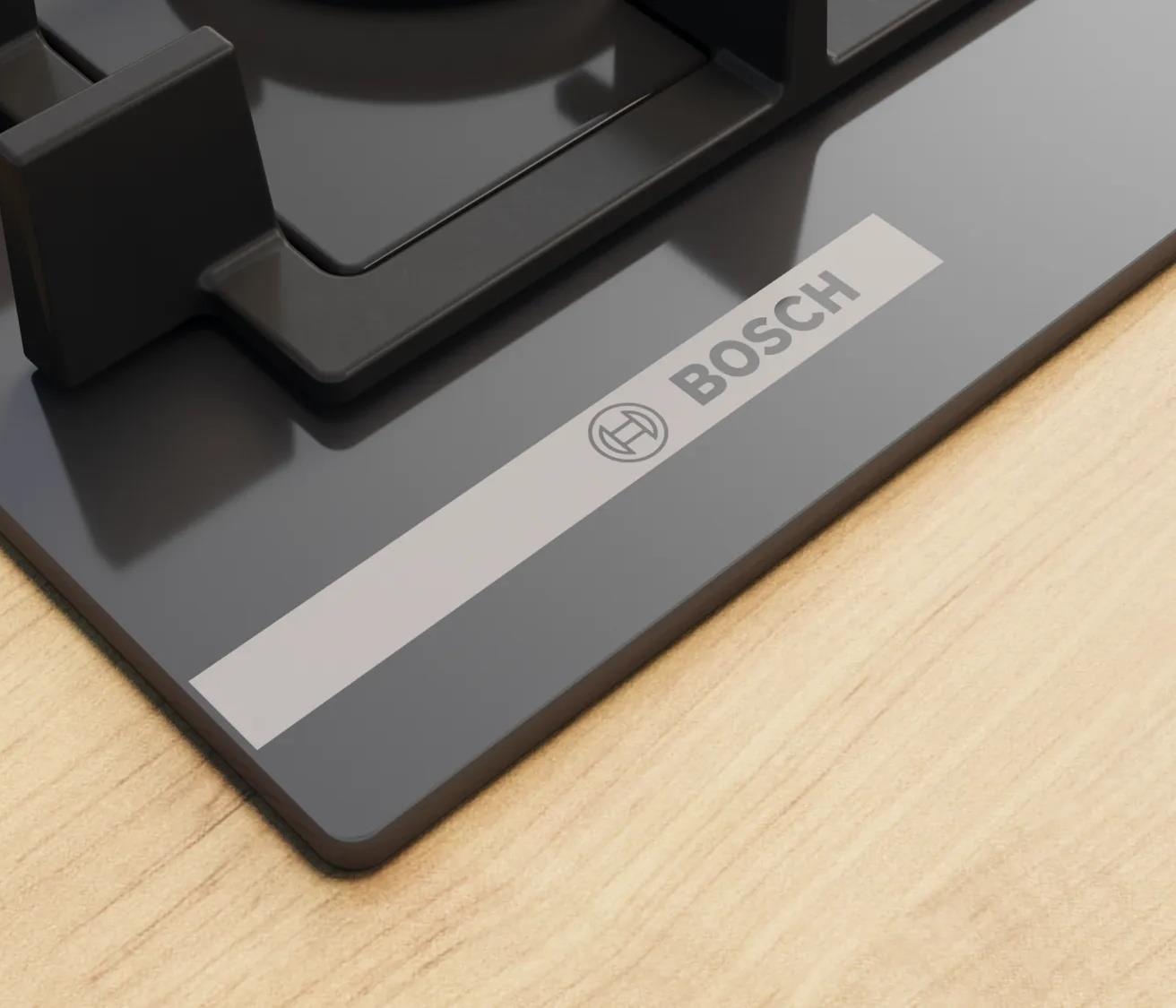 Bosch PNN6B9P40O Gazlı Cam Ankastre Ocak