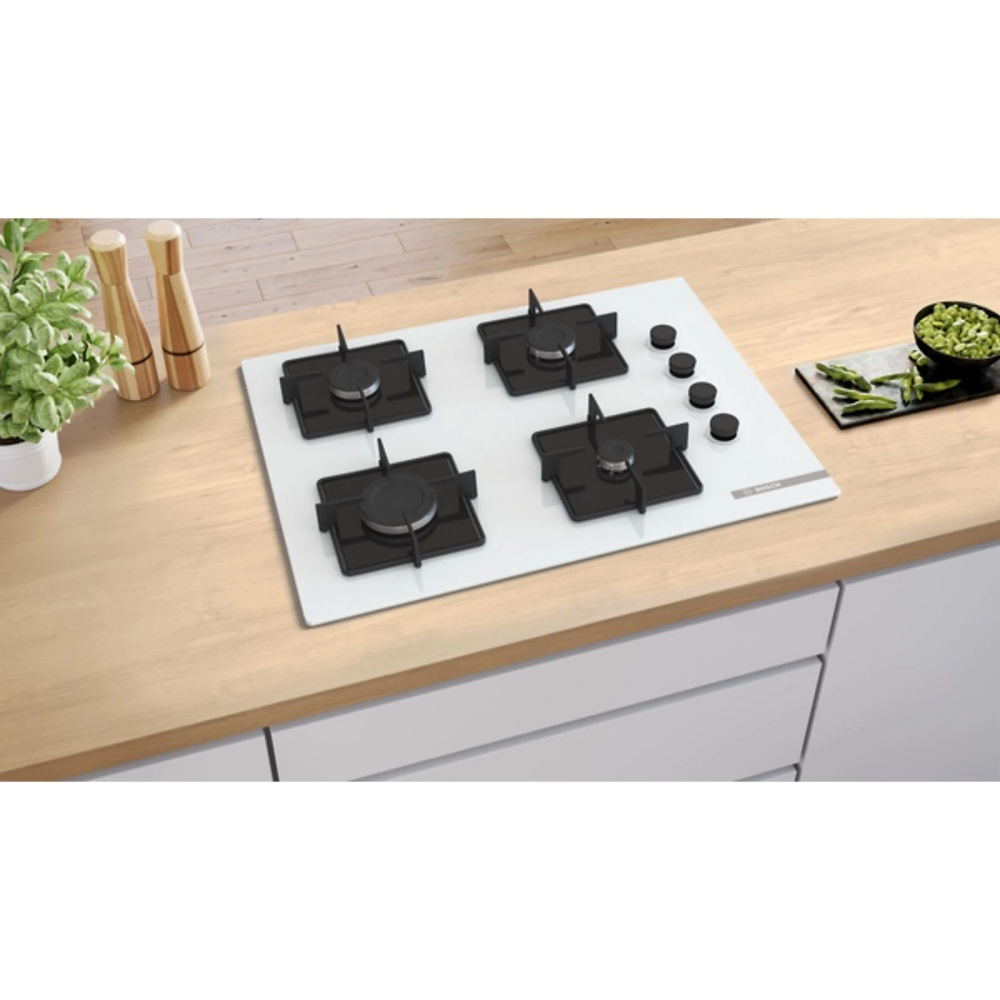 Bosch POP7C2P31L Gazlı Cam Ankastre Ocak
