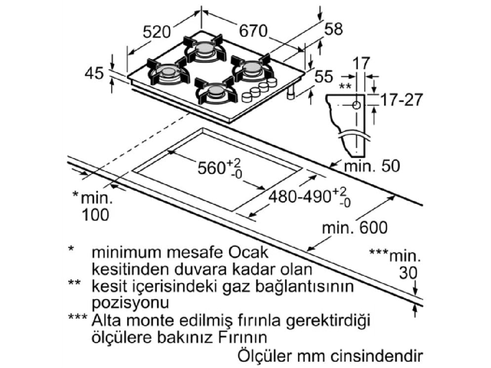 Bosch POP7C9O12O Ocak
