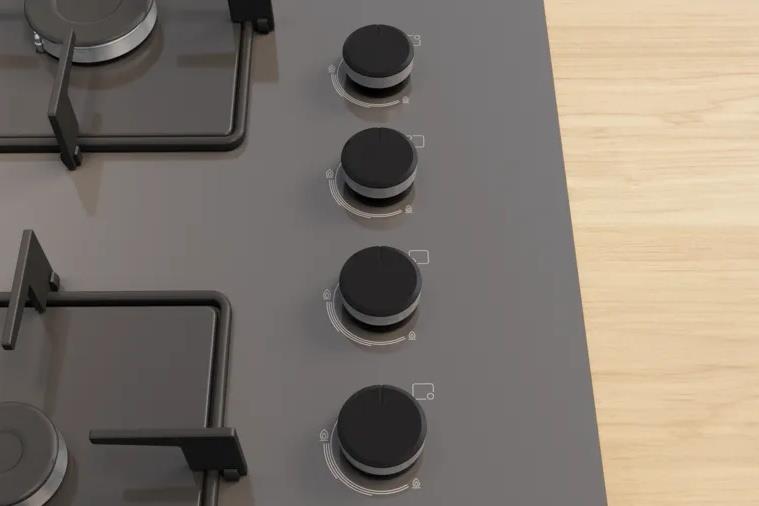 Bosch POP7C9P30O Çelik Gazlı Ankastre Ocak