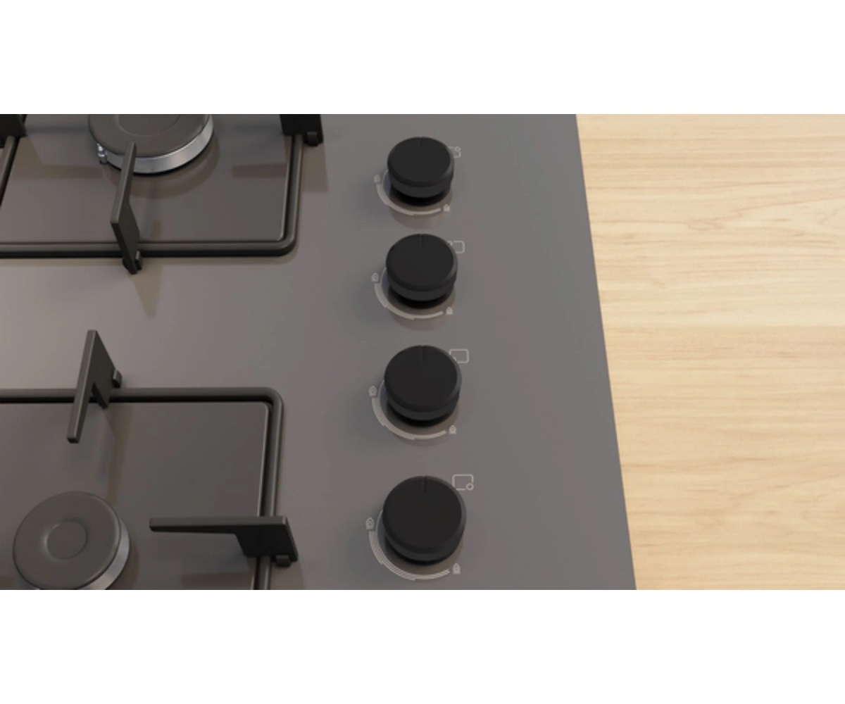 Bosch POP7C9P31L Gazlı Cam Ankastre Ocak