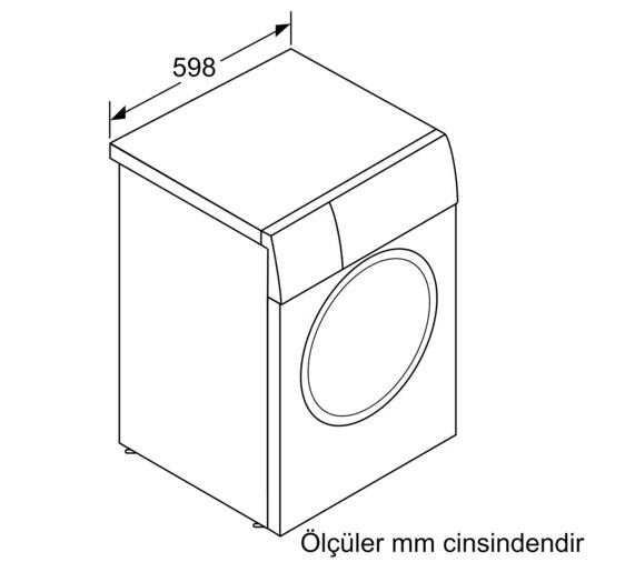 Bosch WGB254A0TR Çamaşır Makinesi