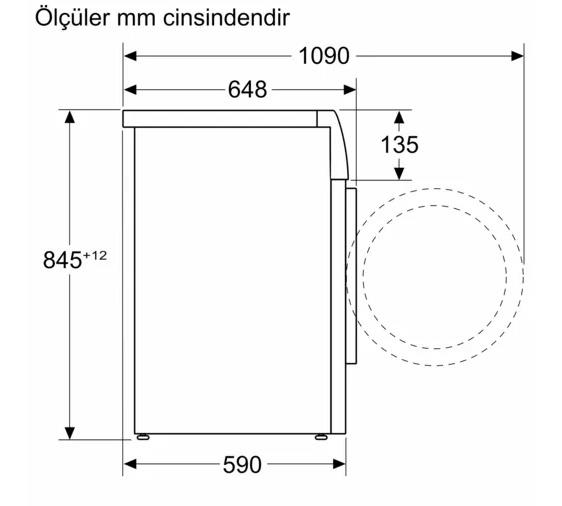 Bosch WGB254A0TR Çamaşır Makinesi