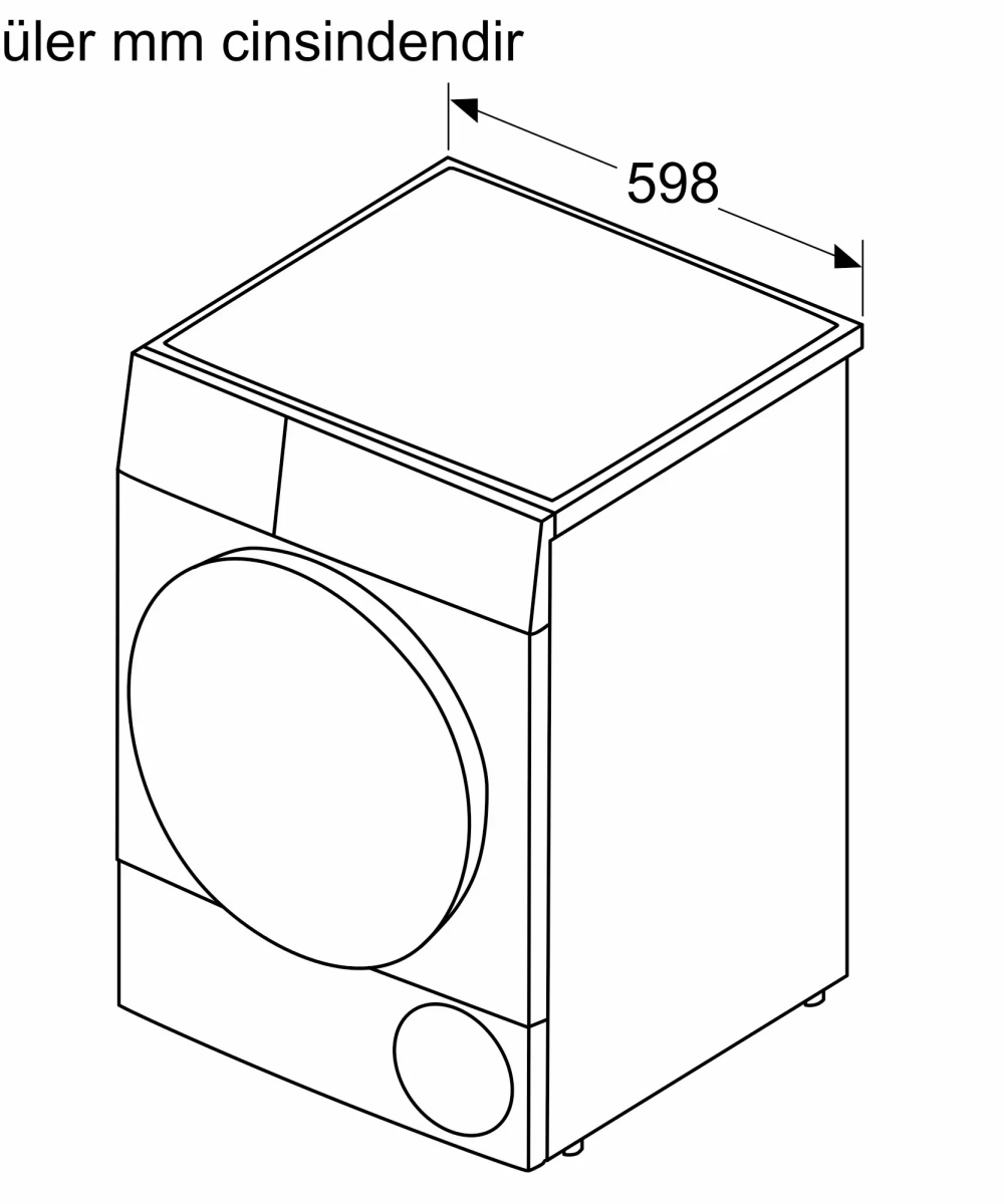 Bosch WQK242C0TR Kurutma Makinesi