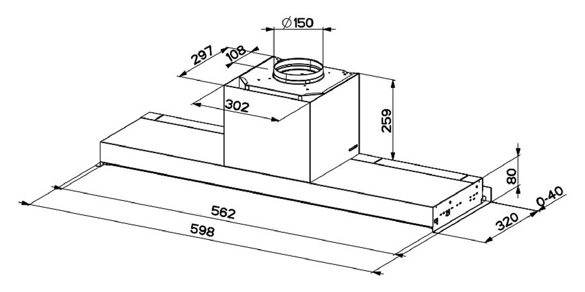 Franke 110.0439.940 In Nova Premıum A60 Aspiratör
