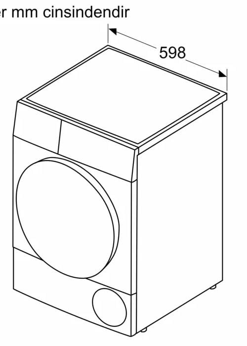 Profilo KM8612HTR Kurutma Makinesi