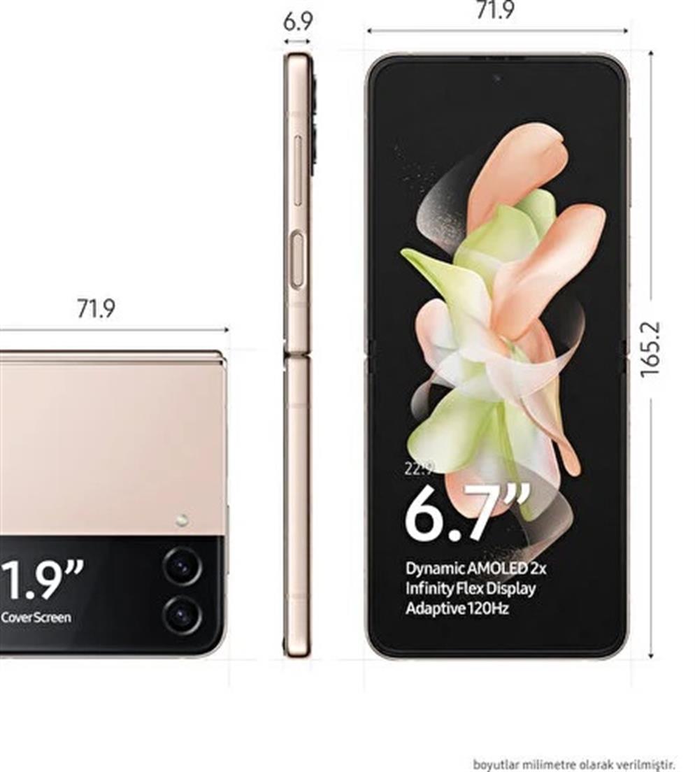 Samsung Galaxy Z Flip4 128GB 8GB Ram Cep Telefonu (SamSung Türkiye Garantili)