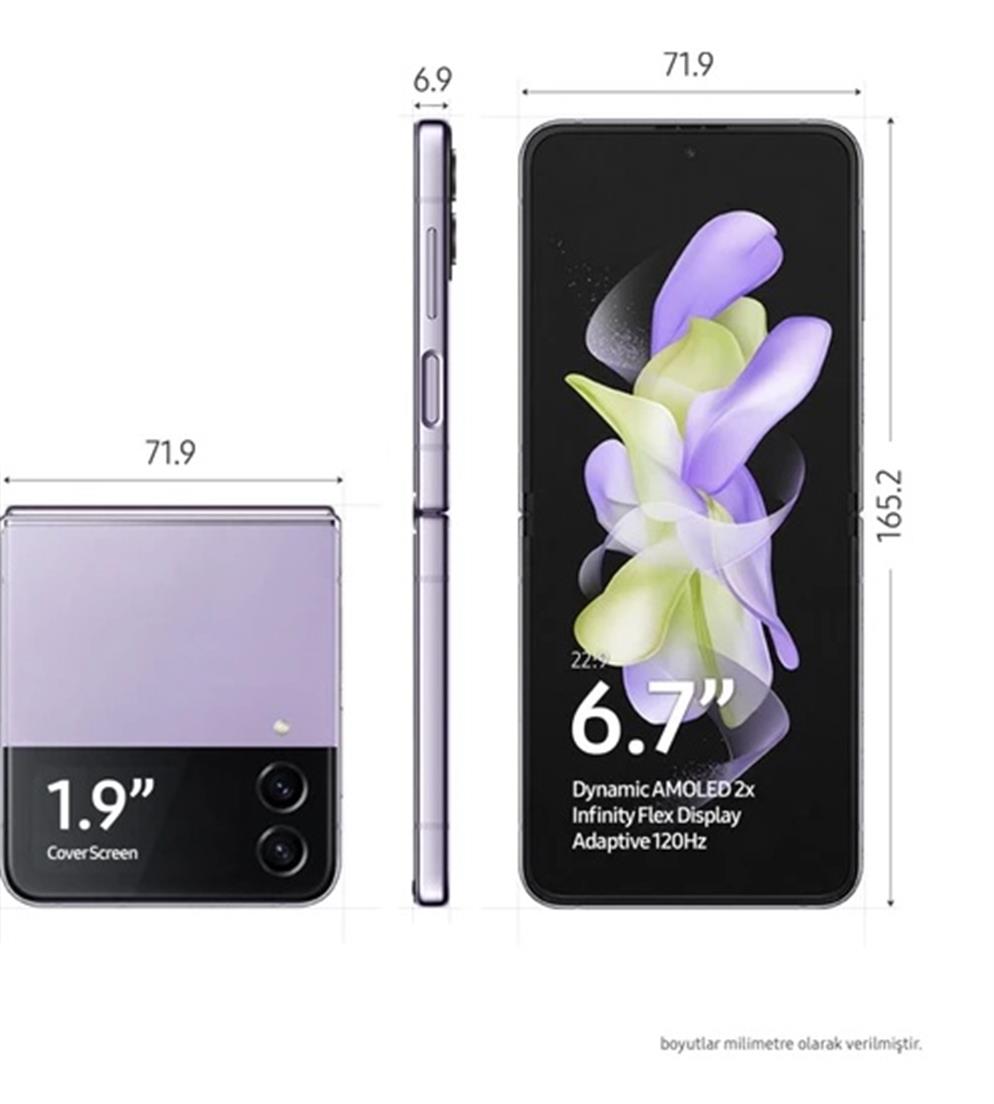Samsung Galaxy Z Flip4 128GB 8GB Ram Cep Telefonu (SamSung Türkiye Garantili)
