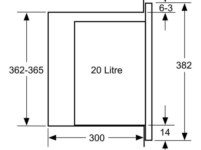 Siemens BE525LMH2 Ankastre Mikrodalga
