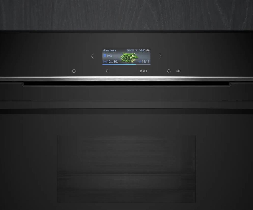 Siemens CD714GXB1 Kompakt buharlı pişirici Ankastre Fırın