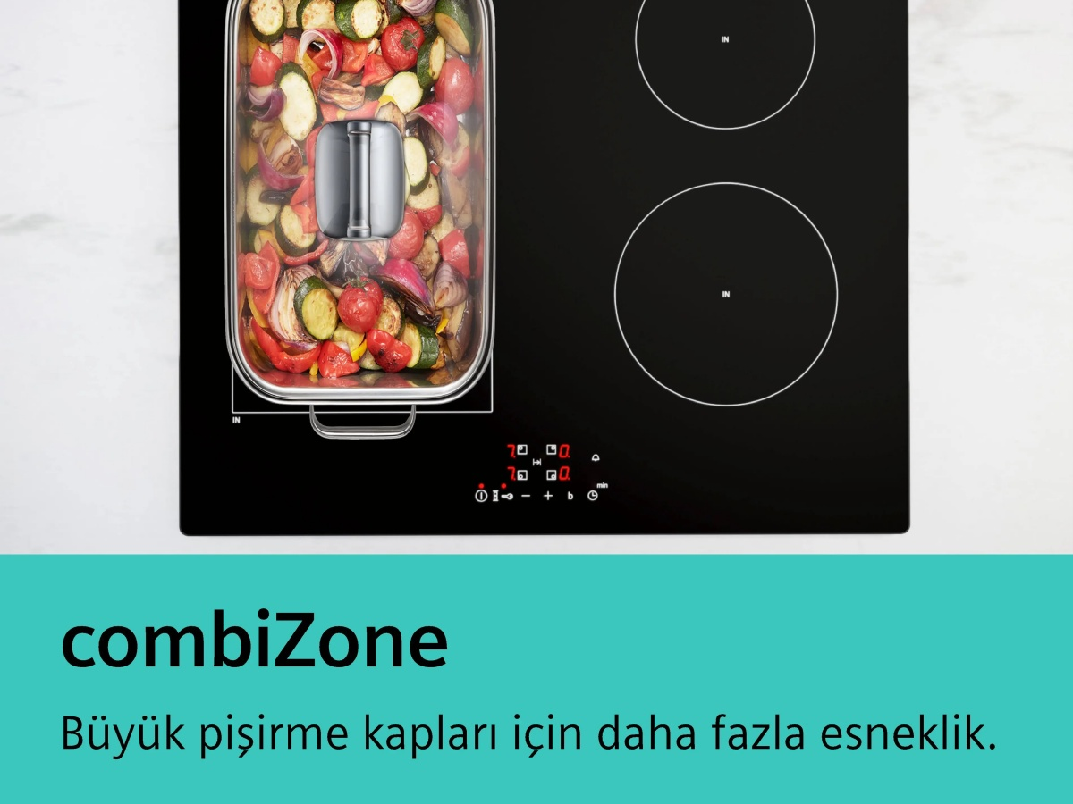 Siemens ED65KHQB1E İndüksiyonlu Siyah Ankastre Ocak