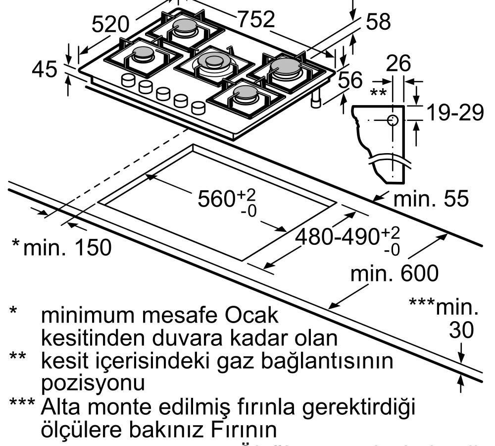 Siemens EN7B6QP30O Ankastre Siyah Cam Ocak