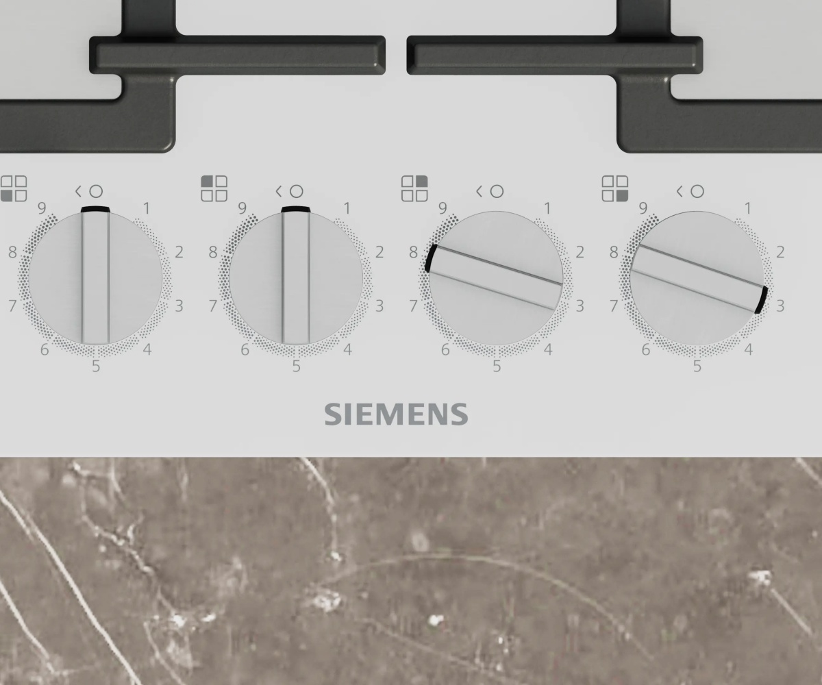 Siemens EP6A2PI40O Beyaz Cam Ankastre Ocak
