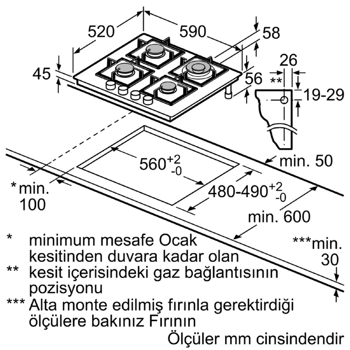 Siemens EP6A8HB20 Ankastre Ocak