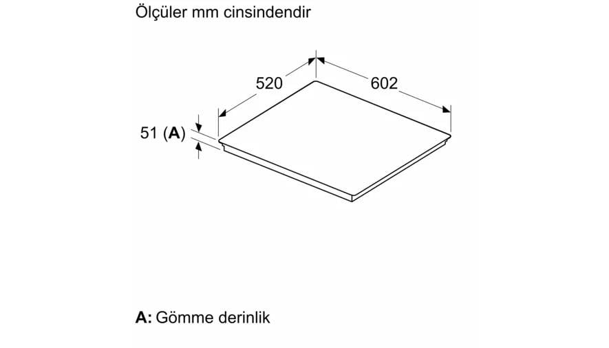 Siemens EX675HXC1E Indüksiyonlu Ankastre Cam Ocak