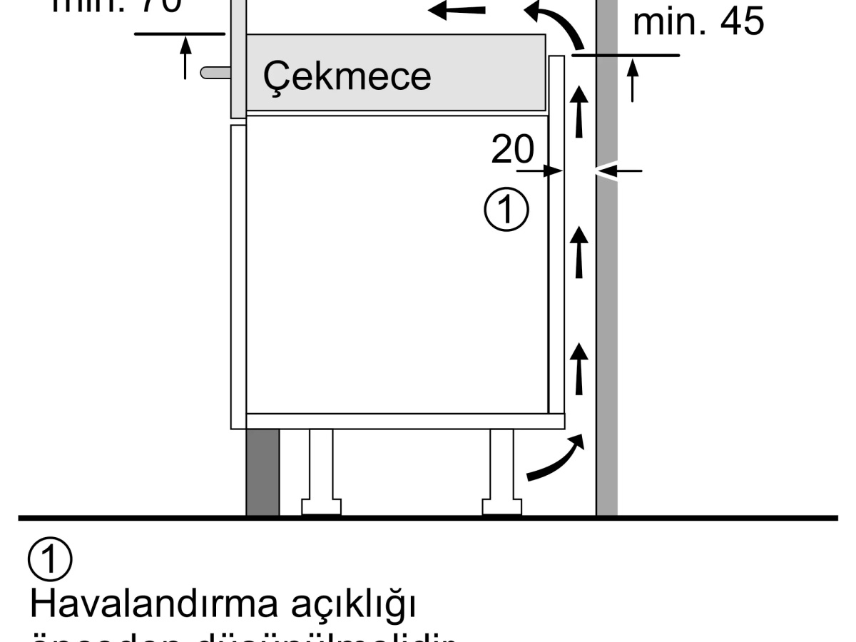 Siemens EX801LYC1E İndüksiyonlu Cam Ankastre Ocak