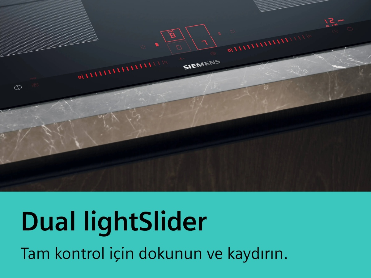 Siemens EX801LYC1E İndüksiyonlu Cam Ankastre Ocak
