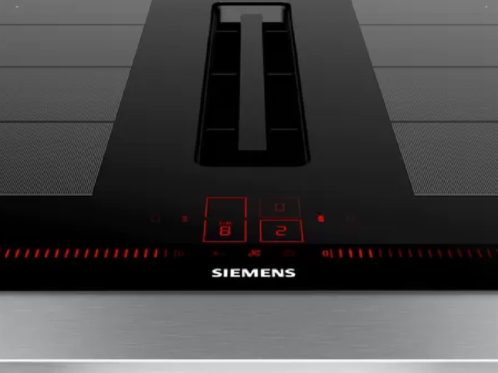 Siemens EX875LX67E Davlumbaz Entegreli Siyah Ocak