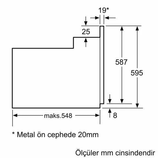 Siemens HB012FBB1T Ankastre Fırın