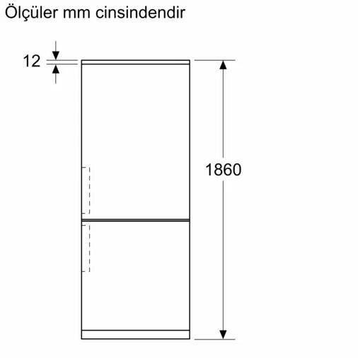 Siemens KG86PFWC0N Buzdolabı