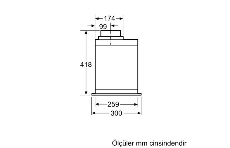 Siemens LB57574 Aspiratör