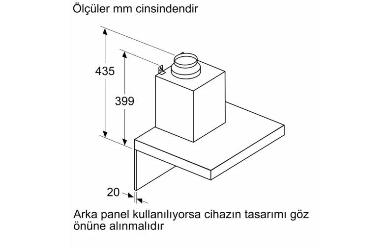 Siemens LC67BBK00T Davlumbaz