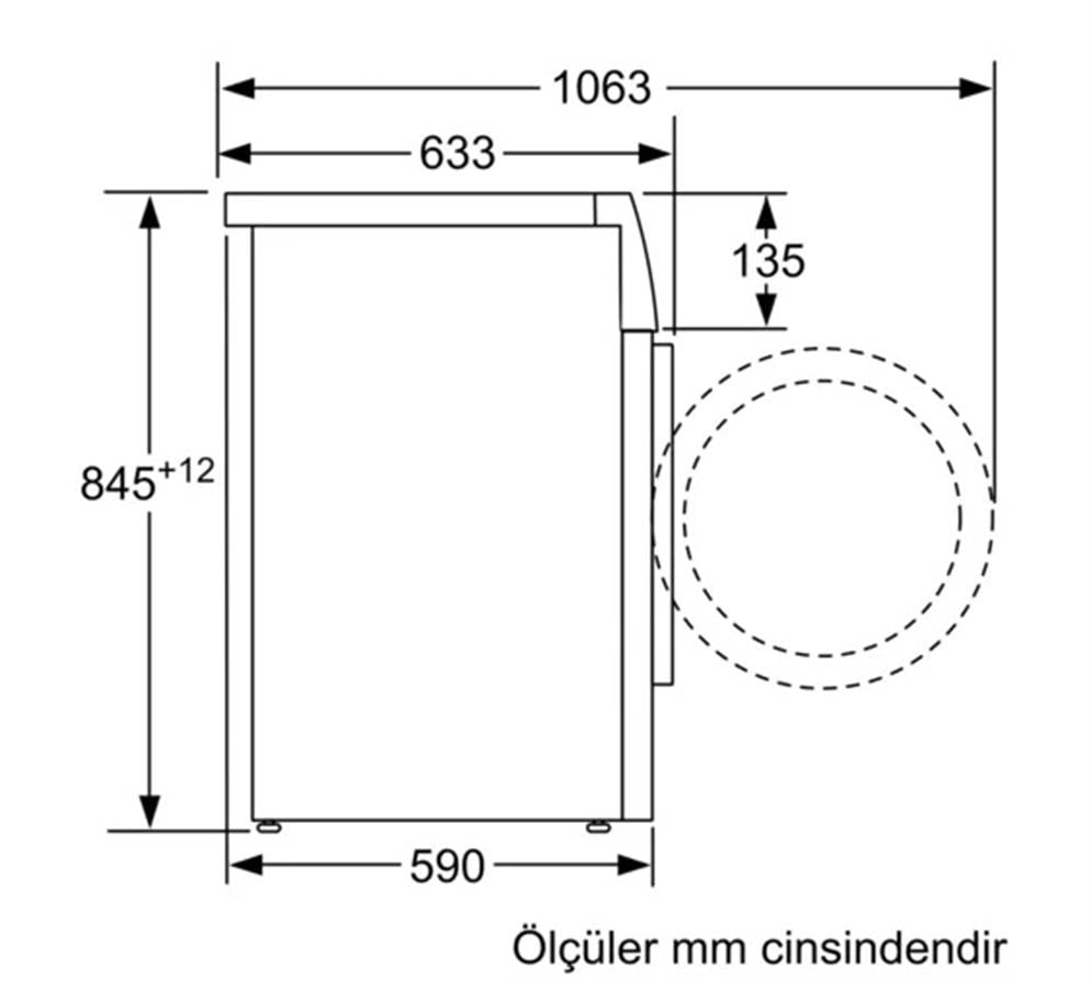 Siemens WM12N200TR Çamaşır Makinesi