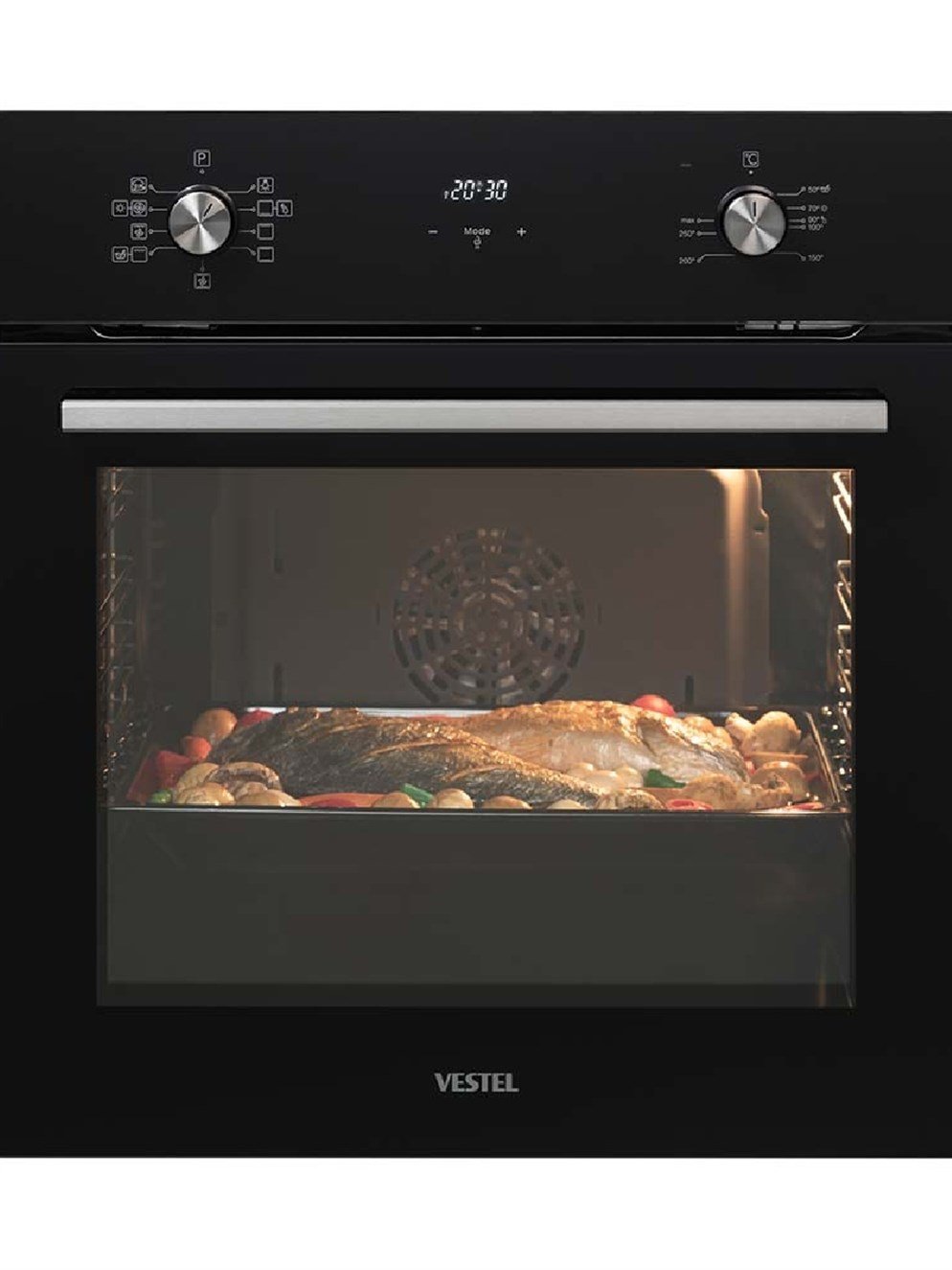 Vestel 20262716 Af-7684 Ys Siyah Ankastre Fırın