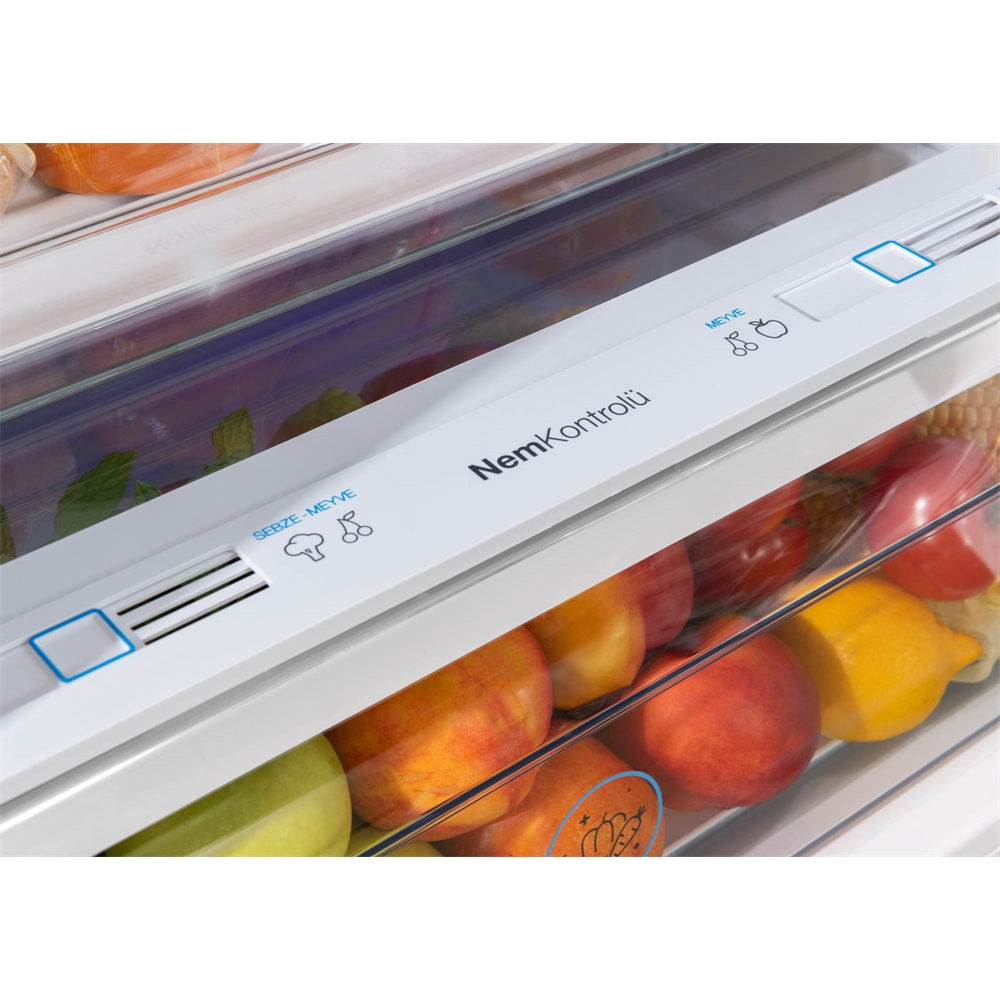 Vestel NFK54112 E WIFI Kombi Buzdolabı