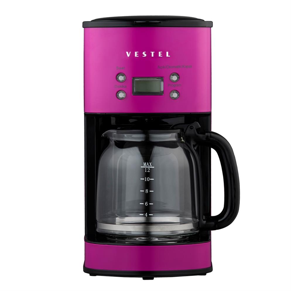 Vestel RETRO PEMBE Filtre Kahve Makinesi