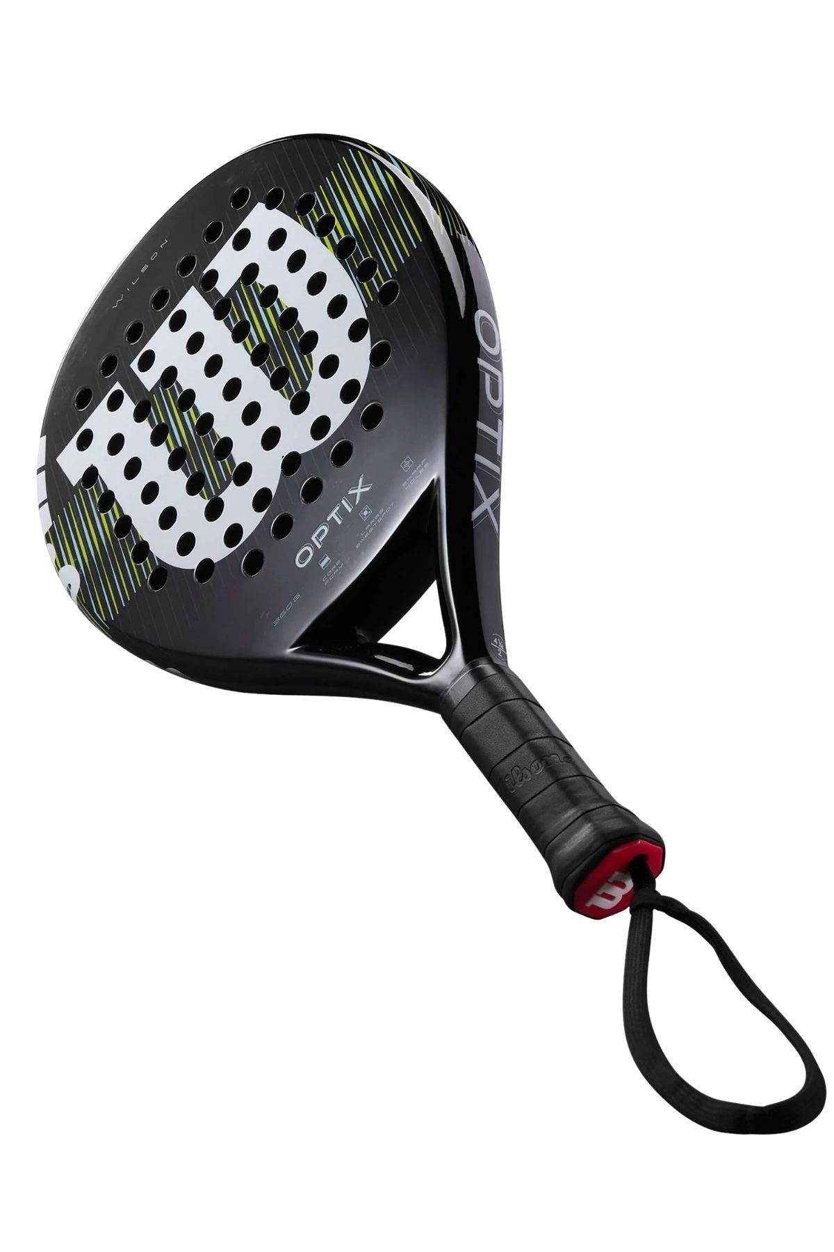 Wilson Wilson Optix V1 360 gr Siyah Padel Tenis Raketi  L2
