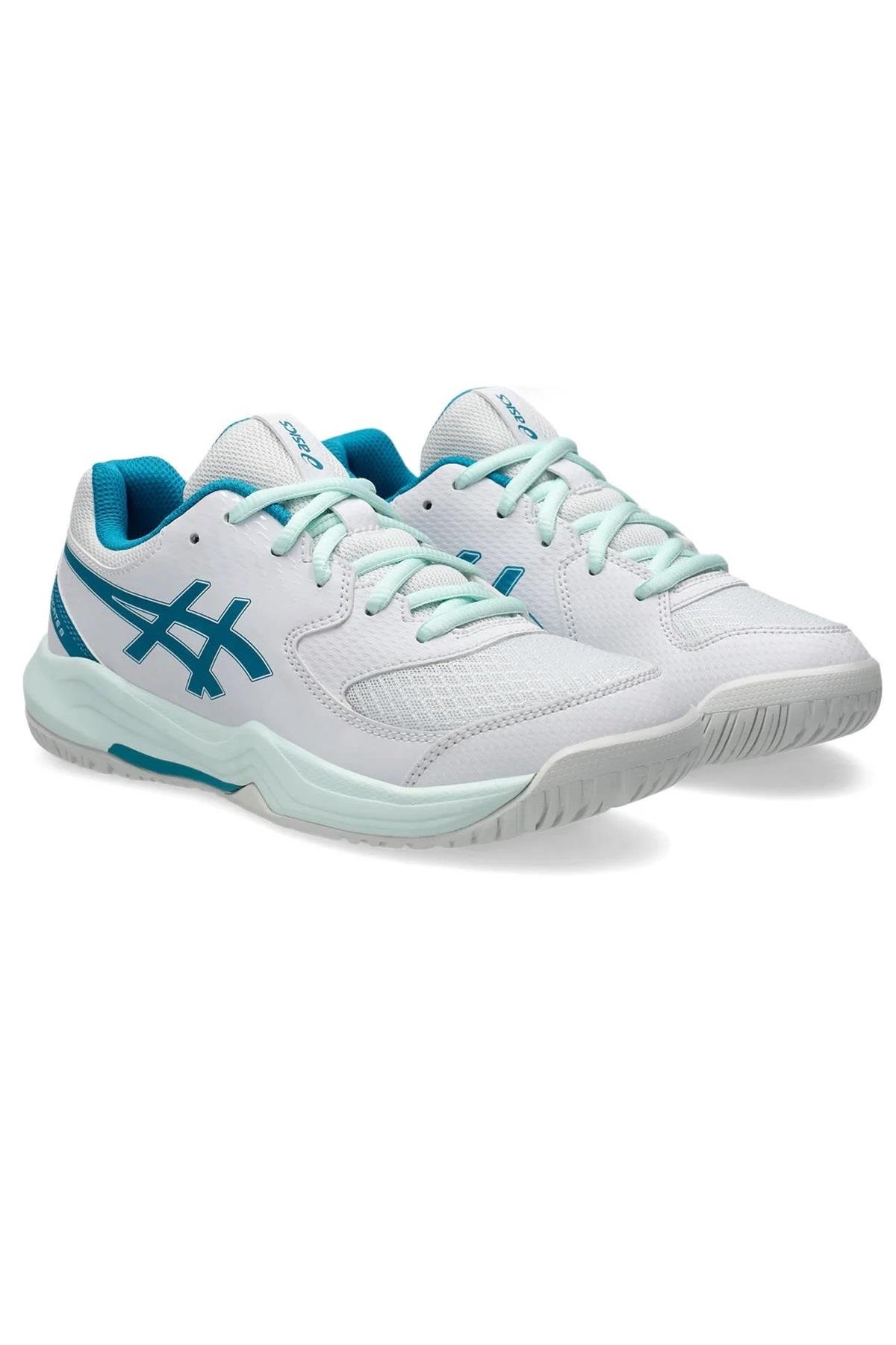 Asics Asics Gel Dedicate 8 GS Beyaz Çocuk Tenis Ayakkabısı