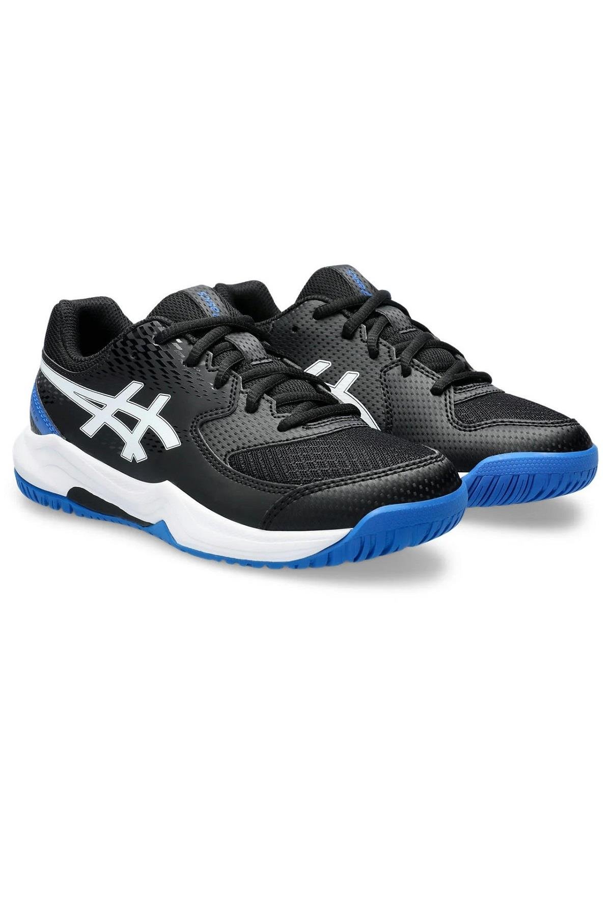 Asics Asics Gel Dedicate 8 GS Siyah Mavi Çocuk Tenis Ayakkabısı