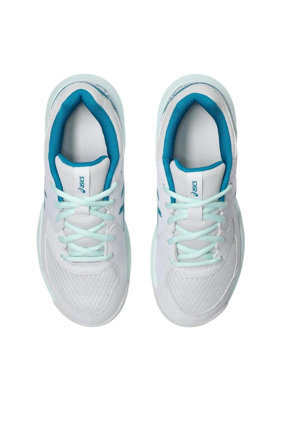 Asics Asics Gel Dedicate 8 GS Beyaz Çocuk Tenis Ayakkabısı