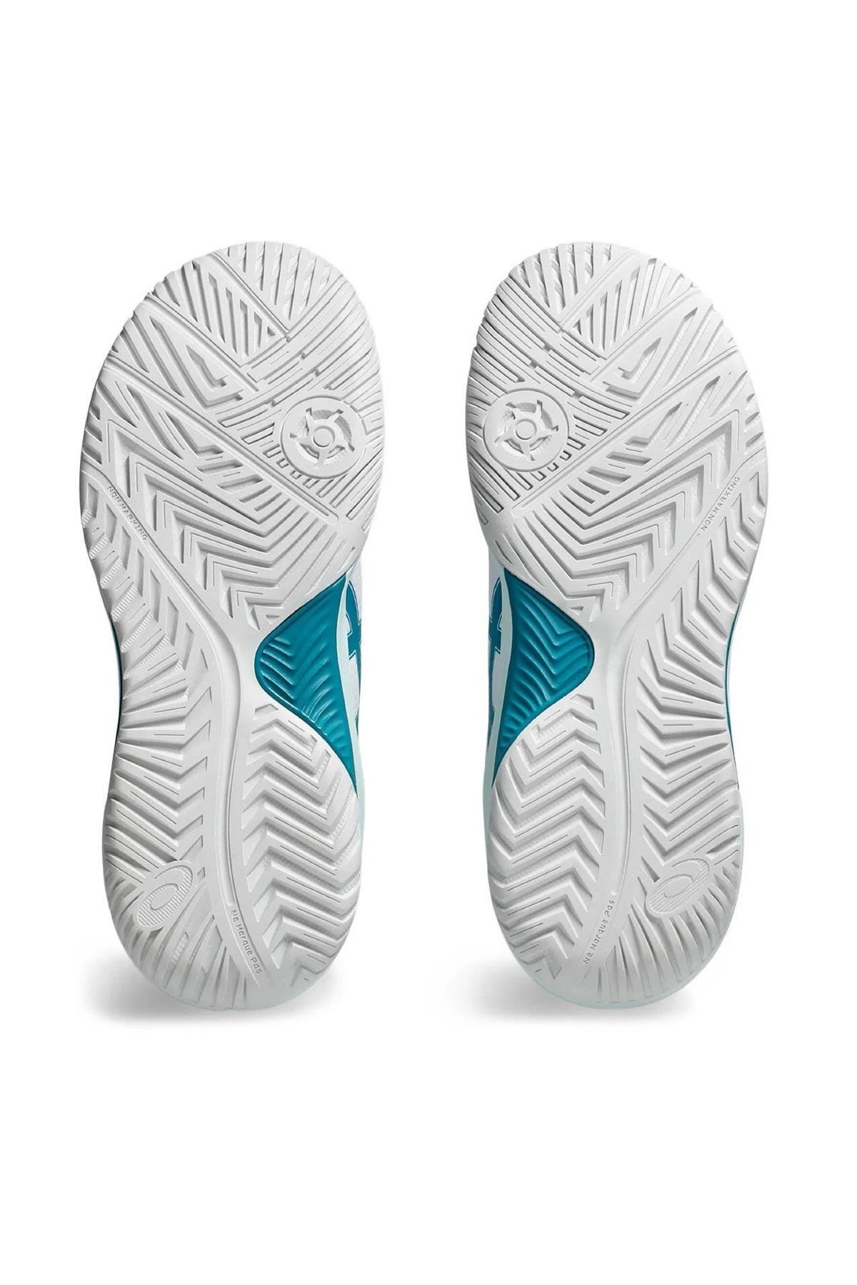Asics Asics Gel Dedicate 8 GS Beyaz Çocuk Tenis Ayakkabısı