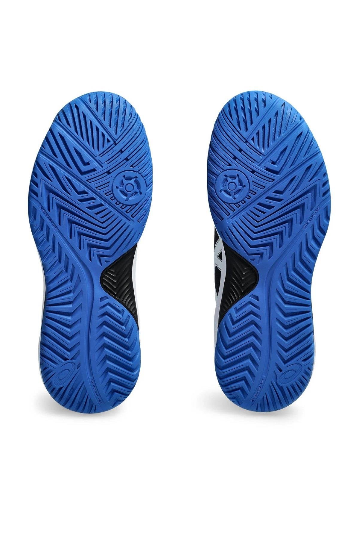 Asics Asics Gel Dedicate 8 GS Siyah Mavi Çocuk Tenis Ayakkabısı