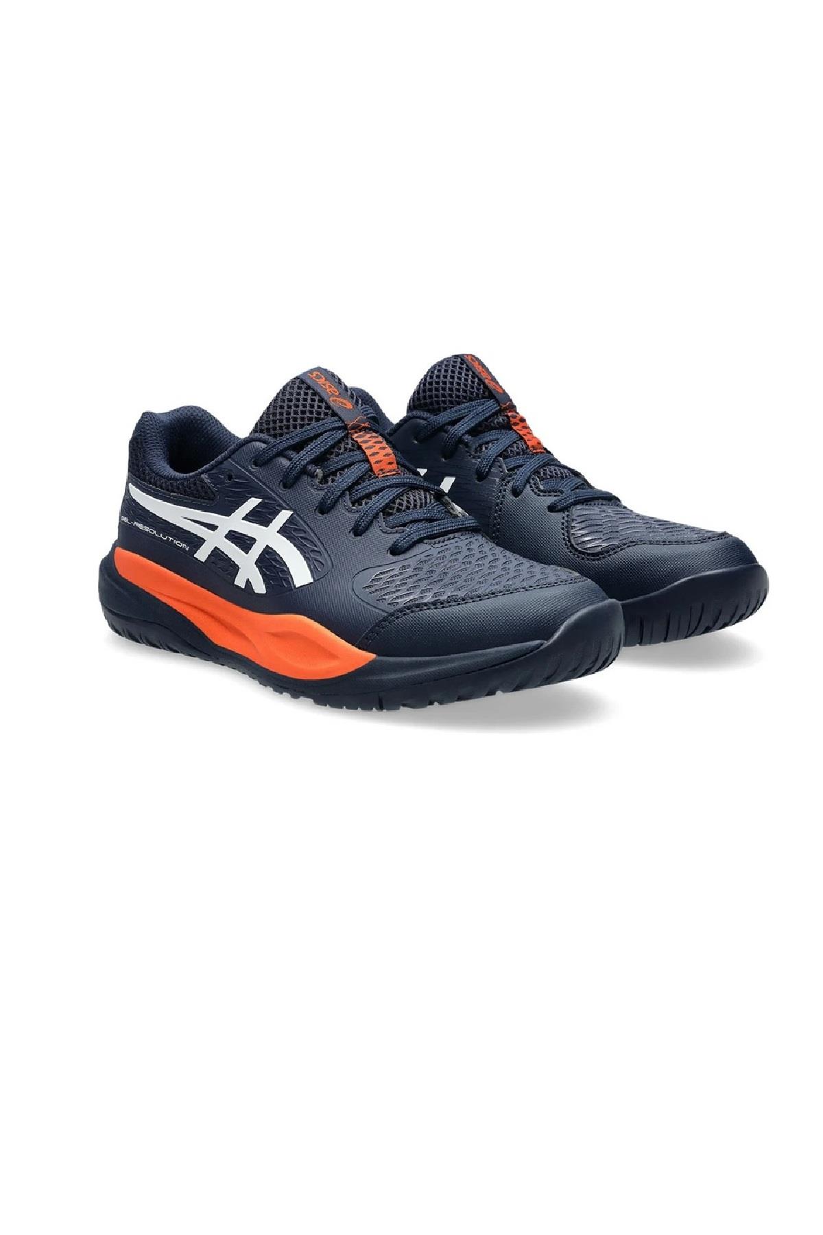 Asics Asics Gel Resolution X Çocuk Lacivert Tenis Ayakkabısı