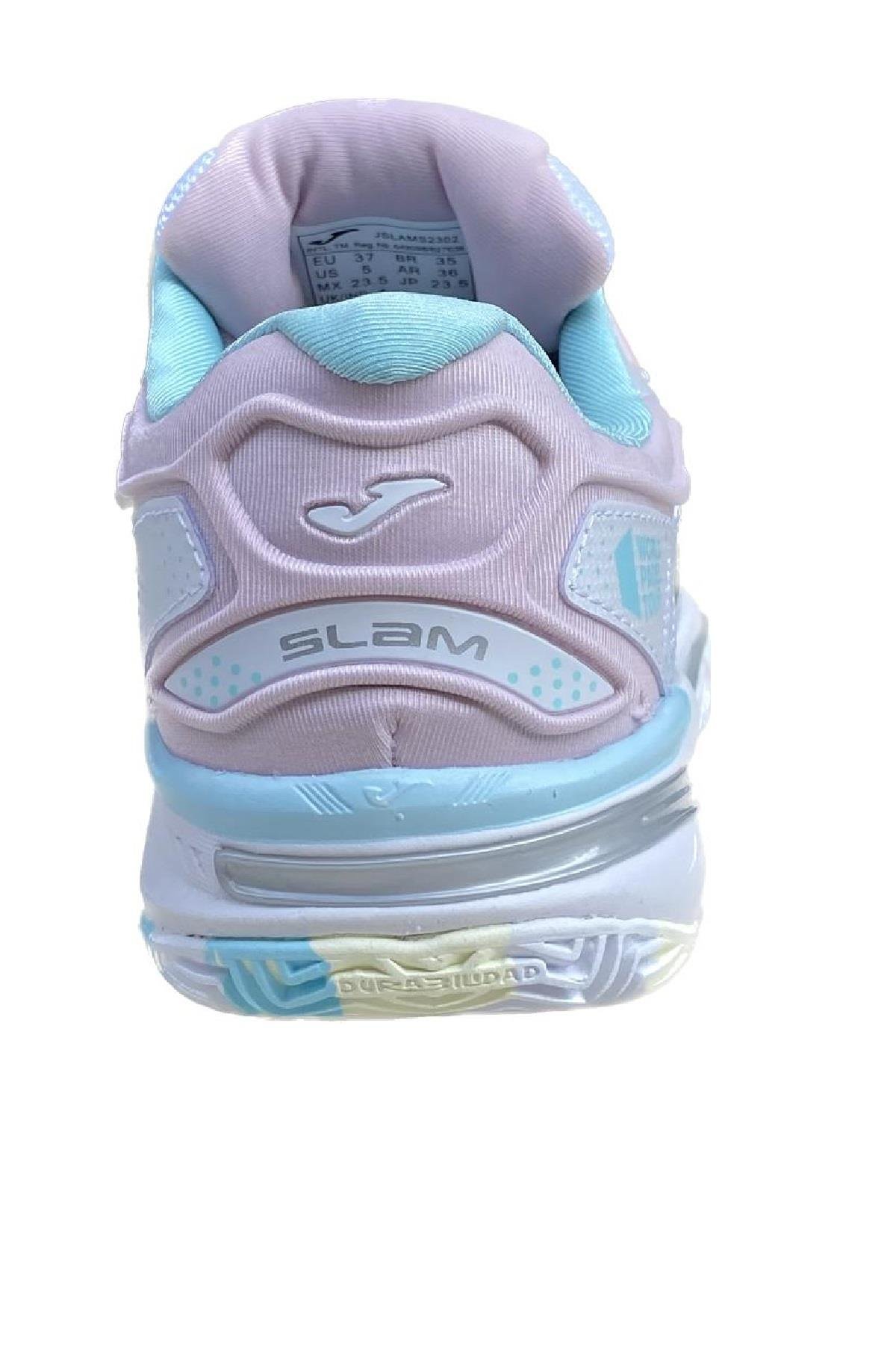 Joma Joma Slam Junior 2302 Beyaz Pembe Çocuk Tenis Ayakkabısı