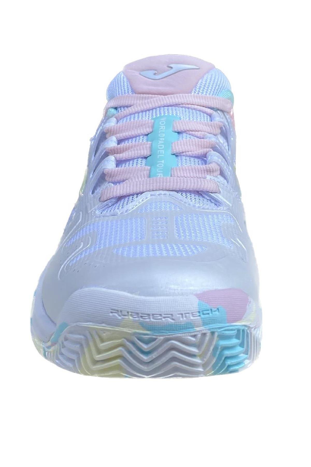 Joma Joma Slam Junior 2302 Beyaz Pembe Çocuk Tenis Ayakkabısı