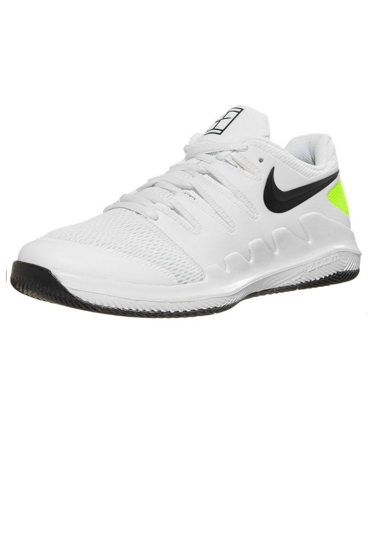 Nike Nike Court Jr Vapor X Beyaz Volt Çocuk Tenis Ayakkabısı