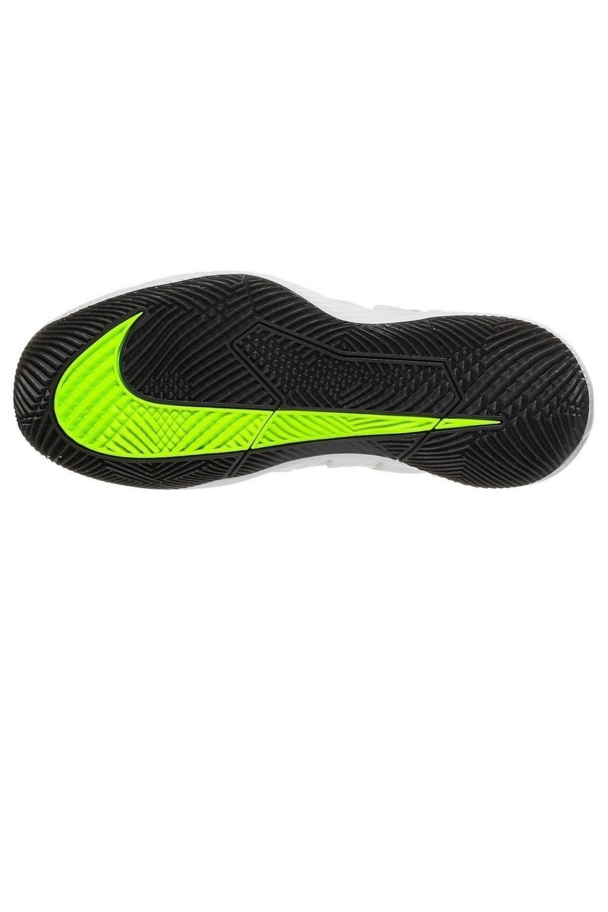 Nike Nike Court Jr Vapor X Beyaz Volt Çocuk Tenis Ayakkabısı