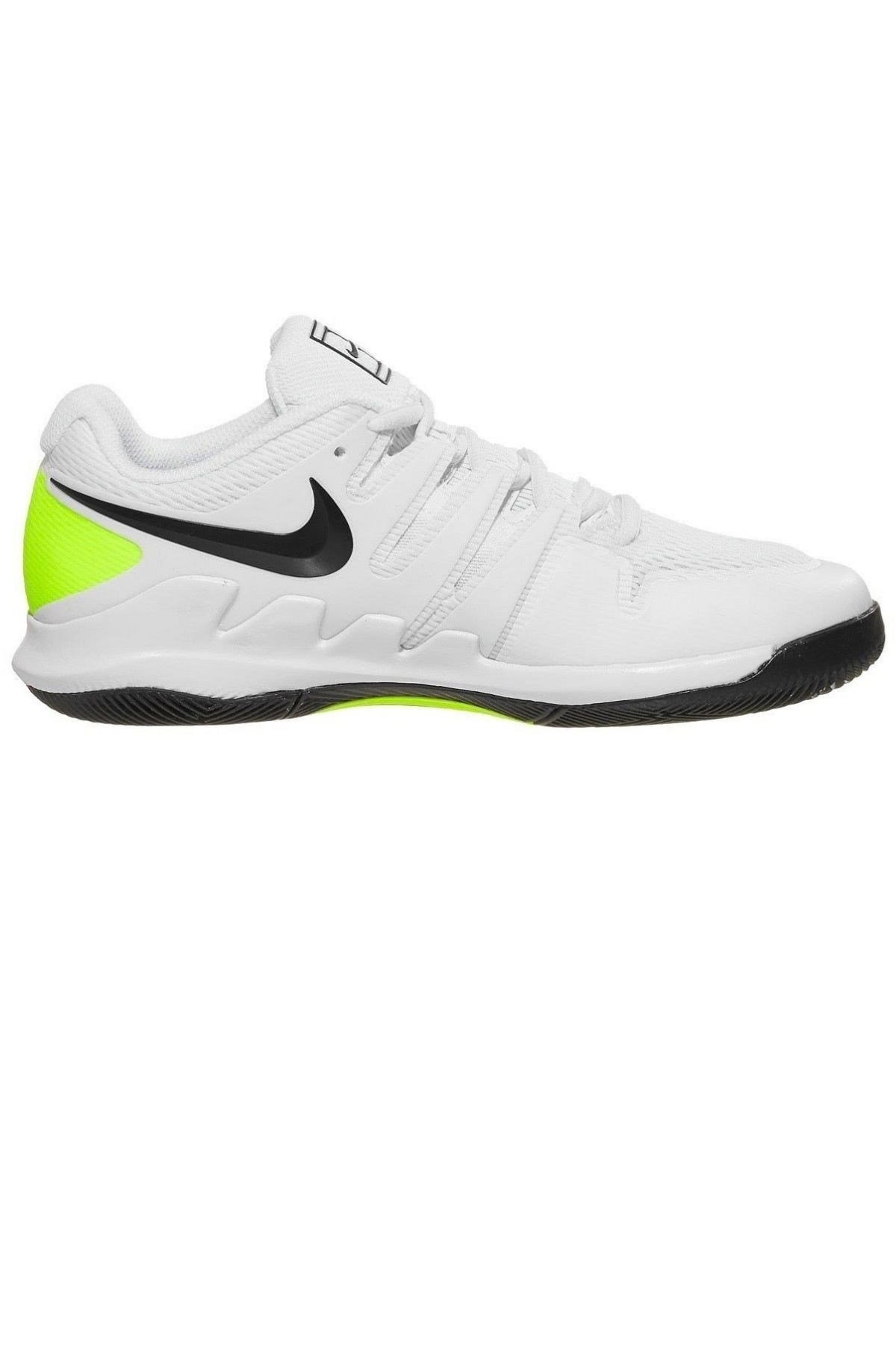 Nike Nike Court Jr Vapor X Beyaz Volt Çocuk Tenis Ayakkabısı