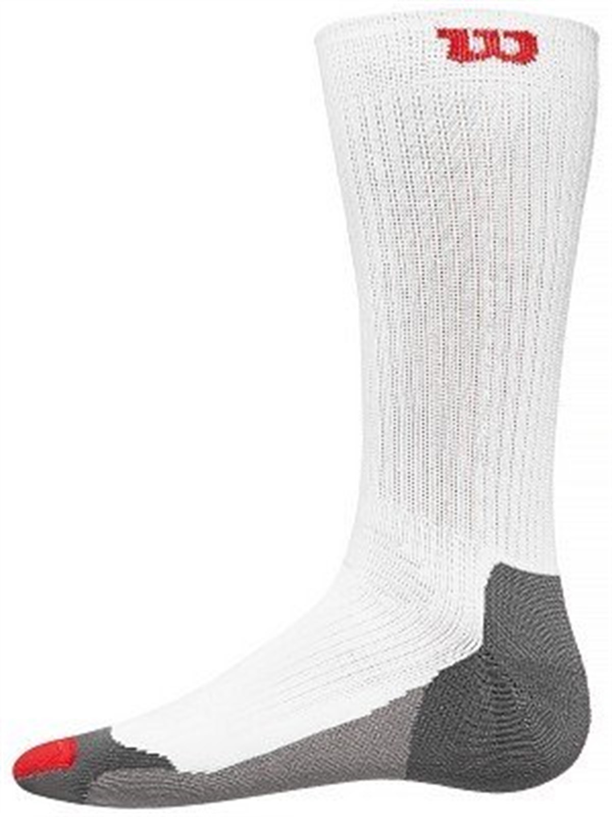 Wilson WILSON MENS HIGH END CREW ÇORAP 39-42 GRİ BEYAZ